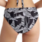 BLU4U ΓΥΝΑΙΚΕΙΟ ΜΠΙΚΙΝΙ BOTTOM 24365011 BLACK LEAVES ΜΑΥΡΟ