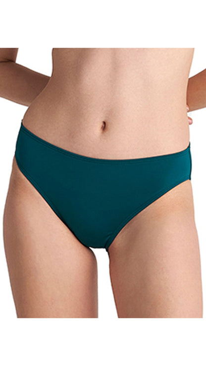 BLU4U ΓΥΝΑΙΚΕΙΟ ΜΠΙΚΙΝΙ BOTTOM 24365083 FASHION SOLIDS ΣΚΟΥΡΟ ΠΕΤΡΟΛ