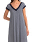 Vamp - Αμάνικο Αέρινο Φόρεμα 14456 BLUE