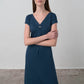 Vamp - Φόρεμα με Κοντό Μανίκι 16925 BLUE MARINE
