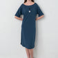 Vamp - Φόρεμα με Κοντό Μανίκι 16924 BLUE MARINE