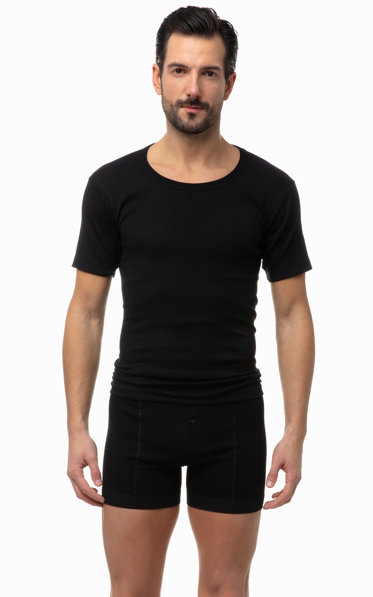 Classic Men's Scoop Neck Short Sleeve Undershirt 17000